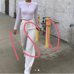 ISO WHITE Aritzia Babaton Sadiki Pants